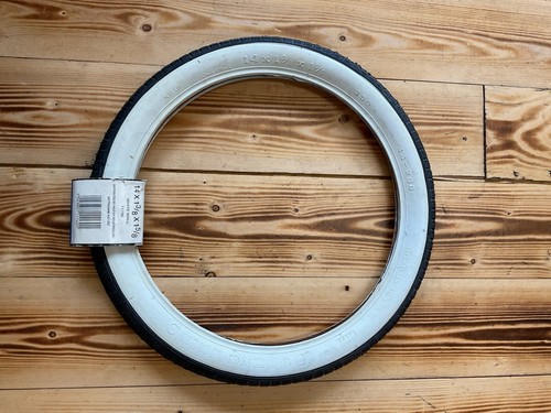 Raleigh white wall tyre 14x1 - wall,
