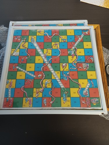 African snake and ladder - , board