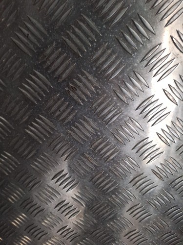 3mm aluminium chequer - 3mm, plate