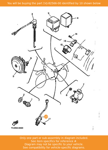 Yamaha switch side stand - yamaha,