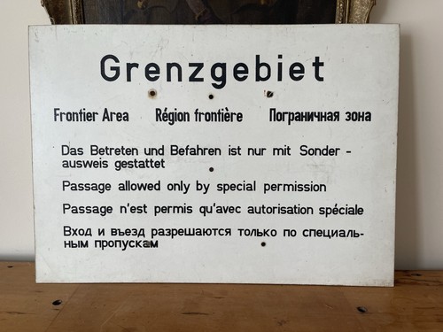 Original cold war east - east, german