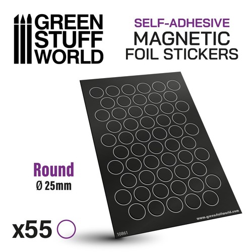 Round magnetic bases - magnetic,