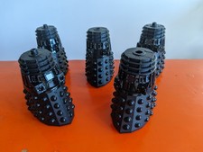 5 x Doctor Who Black Dalek Sec Body Spares Parts B&M Version 5” Figure 