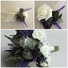 Thistle Rose Wedding Flower