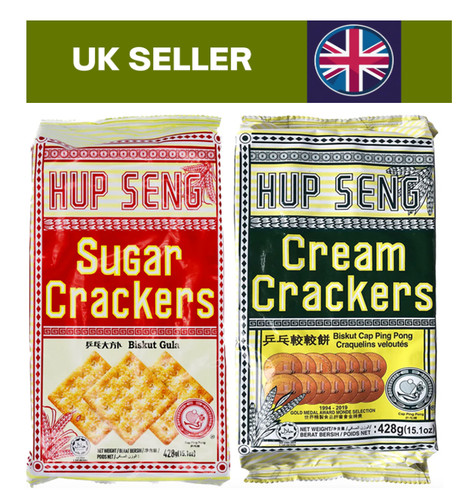 Hup seng cream crackers sugar - hup,