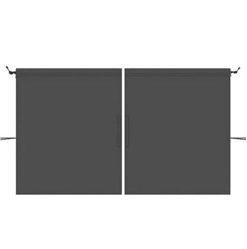 Privacy curtain front - front, rear