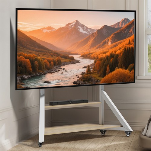 Rolling stand with mount - tv,