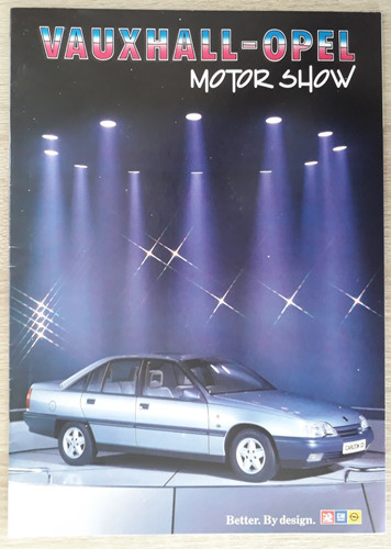 Vauxhall opel brochure 1986 - brochure,