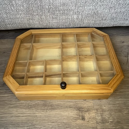 Glass door curio - curio, cabinet