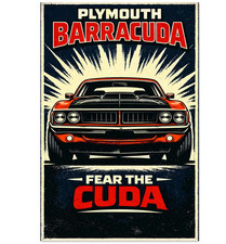 Plymouth Barracuda Poster –