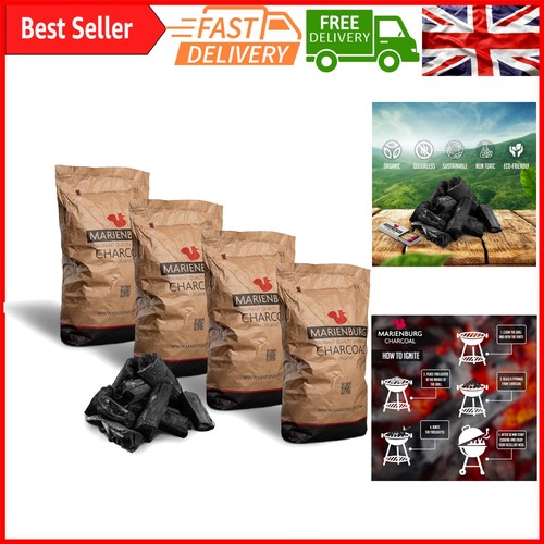 Organic lumpwood charcoal - lumpwood,
