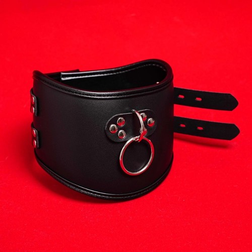 Leather bdsm neck - bdsm,