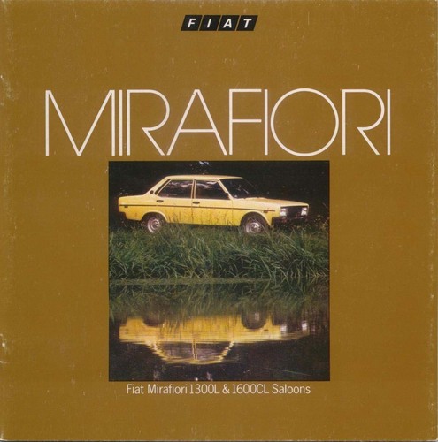 Fiat 131 mirafiori - fiat, &