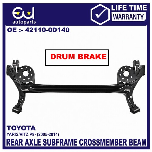 Rear axle subframe crossmember - rear,