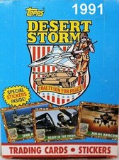 1991 Desert Storm Trading Card Series 1 War Army Combat Planes Tanks U-PICK