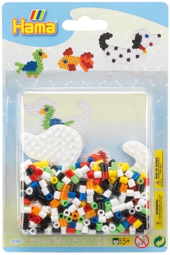 Hama beads animals dog fish - animals,