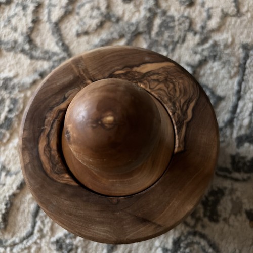 Pestle and mortar - and, olive