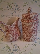Burleigh Victorian Chintz Pink