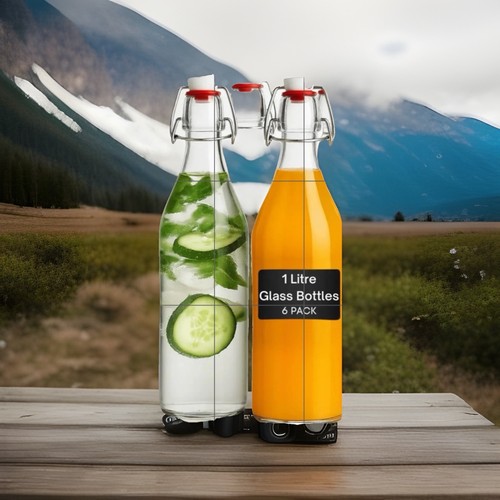 Glass bottles with swing - bottles,