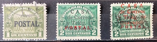 Ecuador 1927 postal tax - 1927/34,
