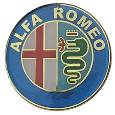 Sticker Badge Resin 3D Logo Alpha Romeo Alfetta-Giulia-Giulietta-Gt Ø 40 MM
