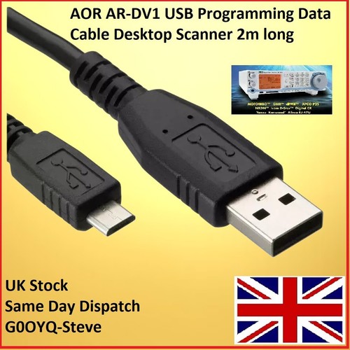 Aor dv1 usb programming - ar-dv1,