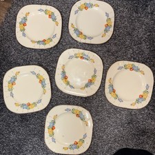 6 Antique Alfred Meakin Royal