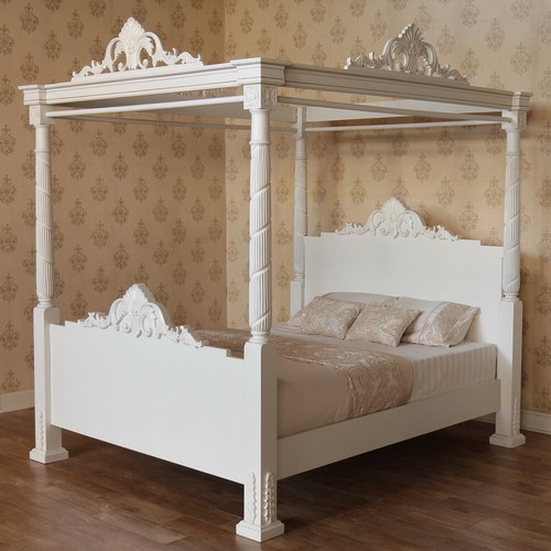 Four poster canopy bed - poster,