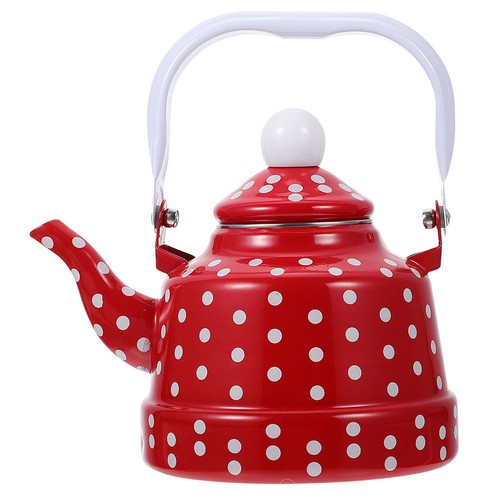 Enamel water kettle - kettle, vintage