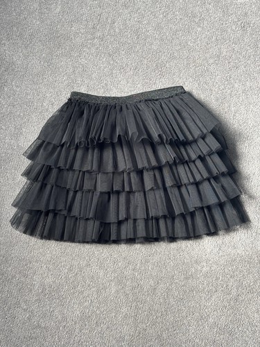 Zara black netted tiered rara - zara,