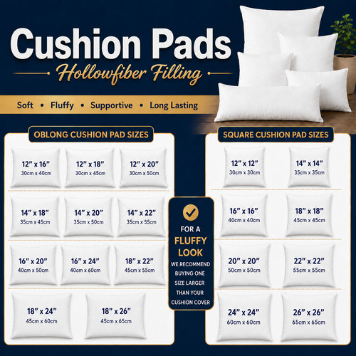 Cushion pads hollowfiber - cushion,