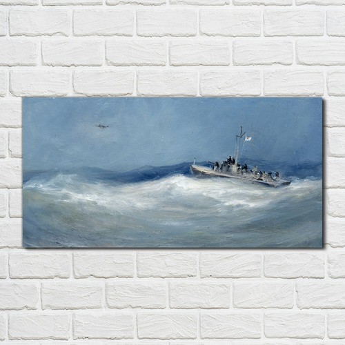 Glass print 100x50 painting - print,