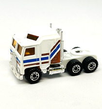 Matchbox Lesney Superfast 45 Kenworth Cabover Aerodyne in white, tampo, mint!