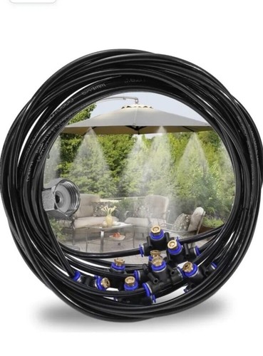 Outdoor misting cooling system - misting,