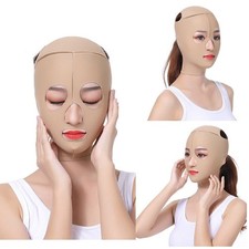 V Line Facial Mask Chin Neck Belt Anti Aging Face Lift Up Anti-Wrinkle Strap Kit