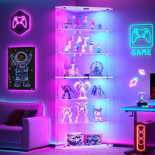 Tier corner glass - glass, display