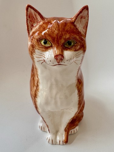 Vintage babbacombe pottery cat - vintage,