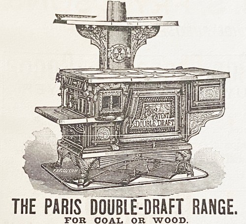 Paris double draft range 1890 - paris, double-draft