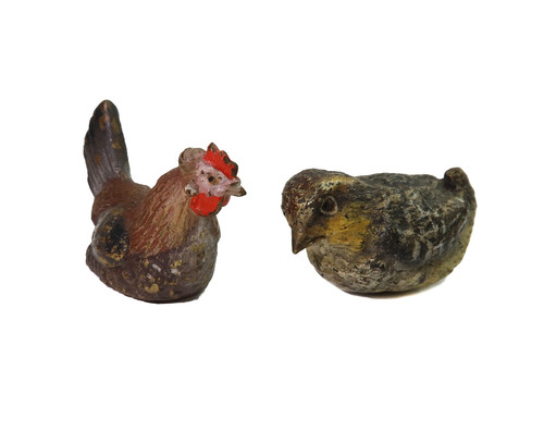 Pair continental cold painted - cold,