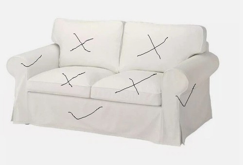 Used ikea ektorp - ikea,