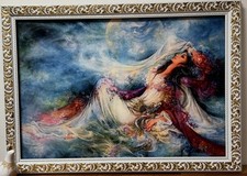 New oriental silk, wool