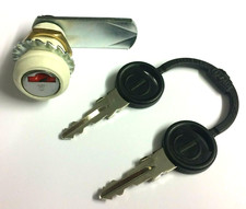 White Access Gas Locker Toilet Compartment Door Lock Caravan or Motorhome GLL11