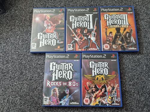 Guitar hero bundle ps2 - hero,