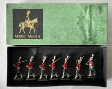 7 Vintage Boxed MILITIA MODELS