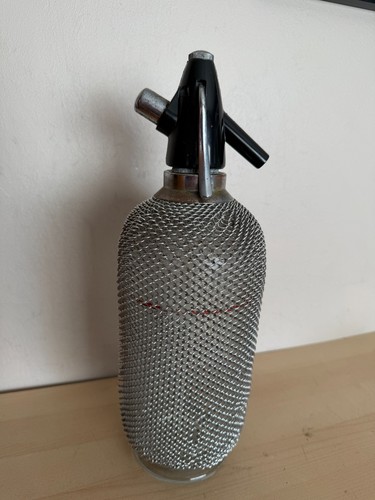 Vintage soda glass - soda, syphon