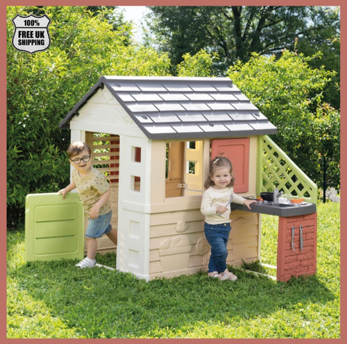 Smoby life nature playhouse - life,