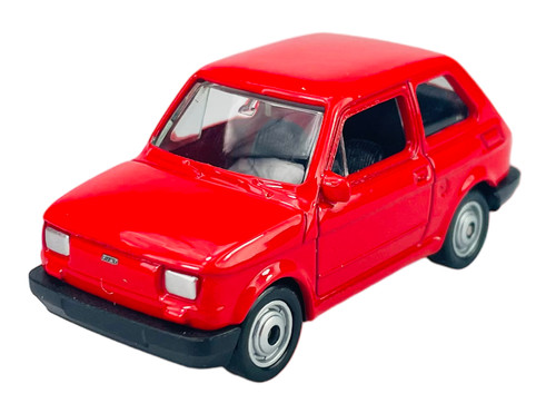 Welly fiat 126p red - welly, die