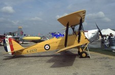 35mm Aircraft Slide Tiger Moth K2572 G-AOZH at Shoreham in 1996