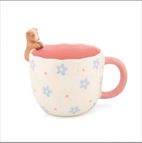 Sass belle peeking goat - &, mug
