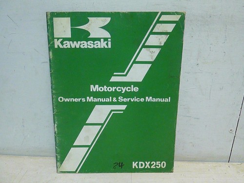 Kawasaki kdx250 1983 - kdx250-b3, 1983/84